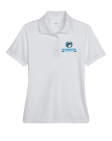 Oceanside Collegiate Academy Girls Basketball Stacked - Womens Polo