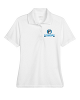 Oceanside Collegiate Academy Girls Basketball Stacked - Womens Polo