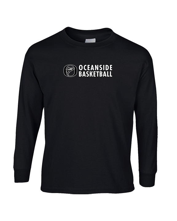 Oceanside Collegiate Academy Boys Basketball Basic - Cotton Longsleeve