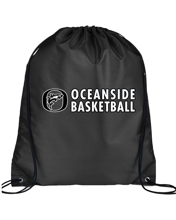 Oceanside Collegiate Academy Boys Basketball Basic - Drawstring Bag