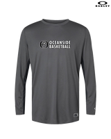 Oceanside Collegiate Academy Boys Basketball Basic - Mens Oakley Longsleeve
