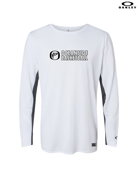 Oceanside Collegiate Academy Boys Basketball Basic - Mens Oakley Longsleeve