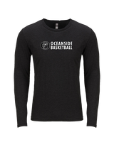 Oceanside Collegiate Academy Boys Basketball Basic - Tri-Blend Long Sleeve