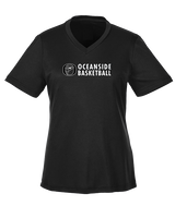 Oceanside Collegiate Academy Boys Basketball Basic - Womens Performance Shirt