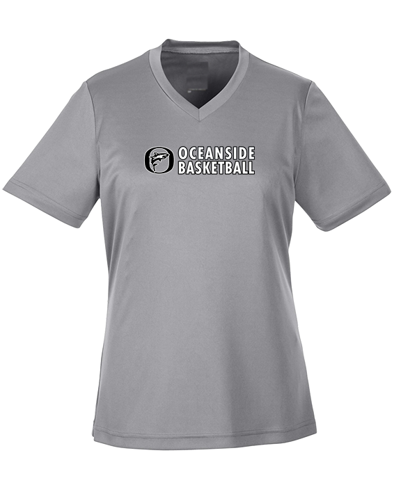 Oceanside Collegiate Academy Boys Basketball Basic - Womens Performance Shirt