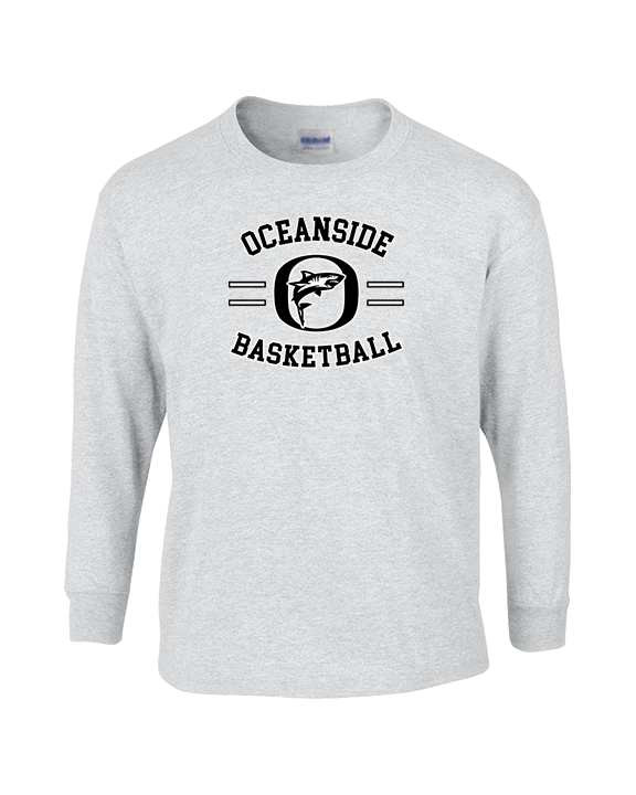 Oceanside Collegiate Academy Boys Basketball Curve - Cotton Longsleeve