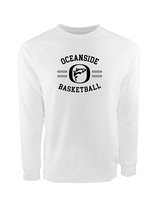 Oceanside Collegiate Academy Boys Basketball Curve - Crewneck Sweatshirt