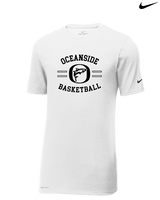 Oceanside Collegiate Academy Boys Basketball Curve - Mens Nike Cotton Poly Tee