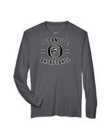 Oceanside Collegiate Academy Boys Basketball Curve - Performance Longsleeve