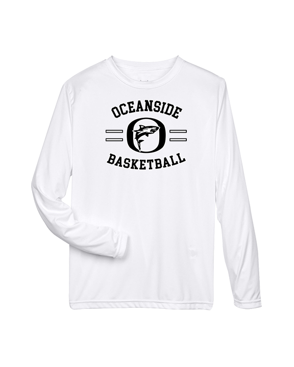 Oceanside Collegiate Academy Boys Basketball Curve - Performance Longsleeve