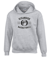 Oceanside Collegiate Academy Boys Basketball Curve - Unisex Hoodie