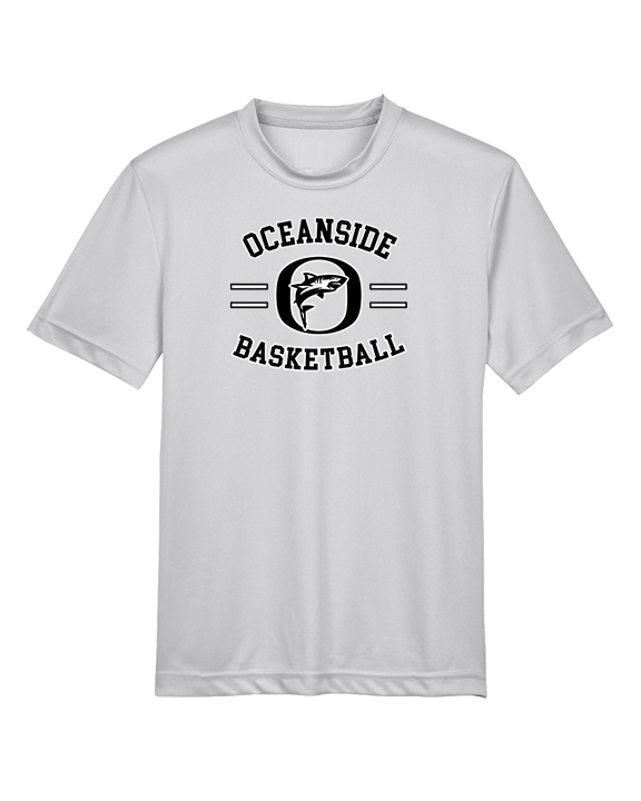 Oceanside Collegiate Academy Boys Basketball Curve - Youth Performance Shirt