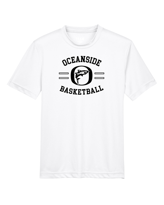 Oceanside Collegiate Academy Boys Basketball Curve - Youth Performance Shirt