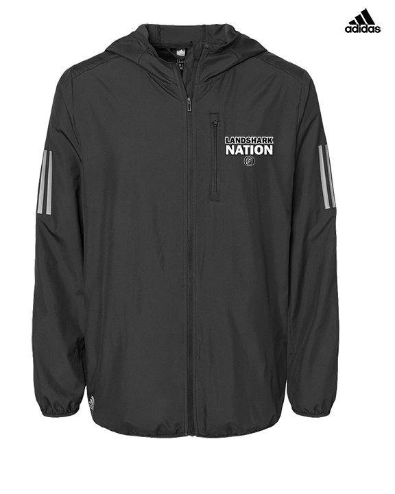 Oceanside Collegiate Academy Boys Basketball Nation - Mens Adidas Full Zip Jacket