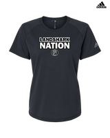 Oceanside Collegiate Academy Boys Basketball Nation - Womens Adidas Performance Shirt