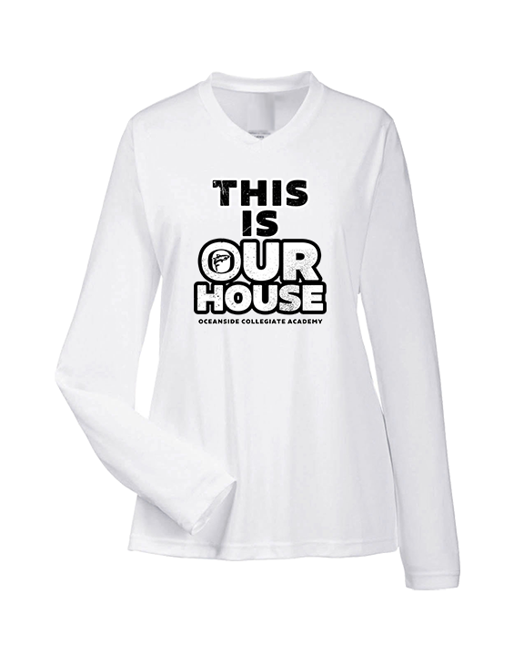 Oceanside Collegiate Academy Boys Basketball TIOH - Womens Performance Longsleeve