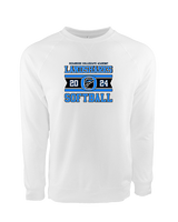 Oceanside Collegiate Academy Softball Stamp - Crewneck Sweatshirt