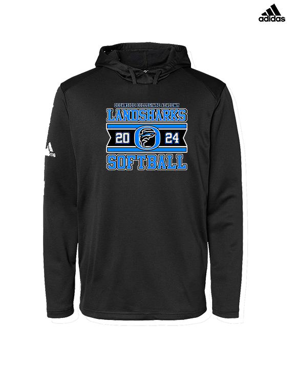 Oceanside Collegiate Academy Softball Stamp - Mens Adidas Hoodie