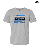 Oceanside Collegiate Academy Softball Stamp - Mens Adidas Performance Shirt