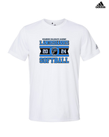 Oceanside Collegiate Academy Softball Stamp - Mens Adidas Performance Shirt