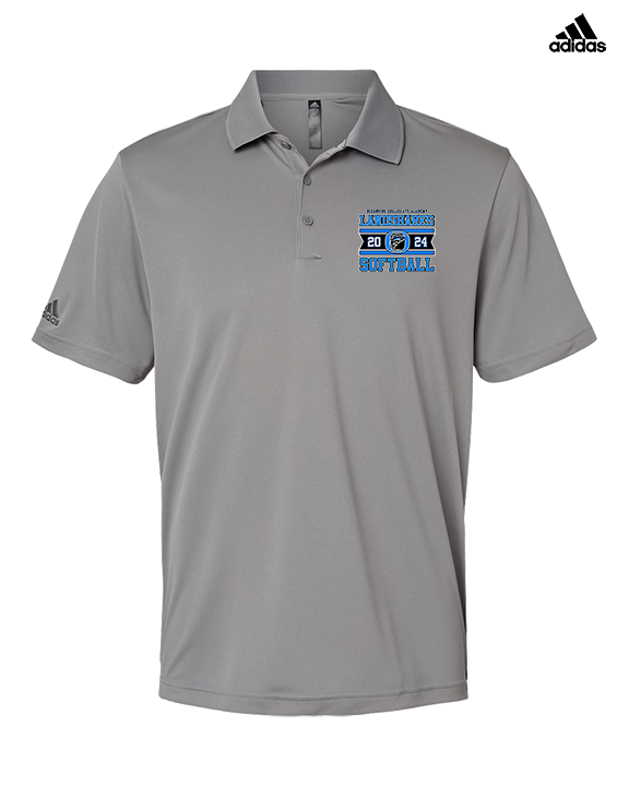 Oceanside Collegiate Academy Softball Stamp - Mens Adidas Polo
