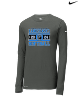 Oceanside Collegiate Academy Softball Stamp - Mens Nike Longsleeve