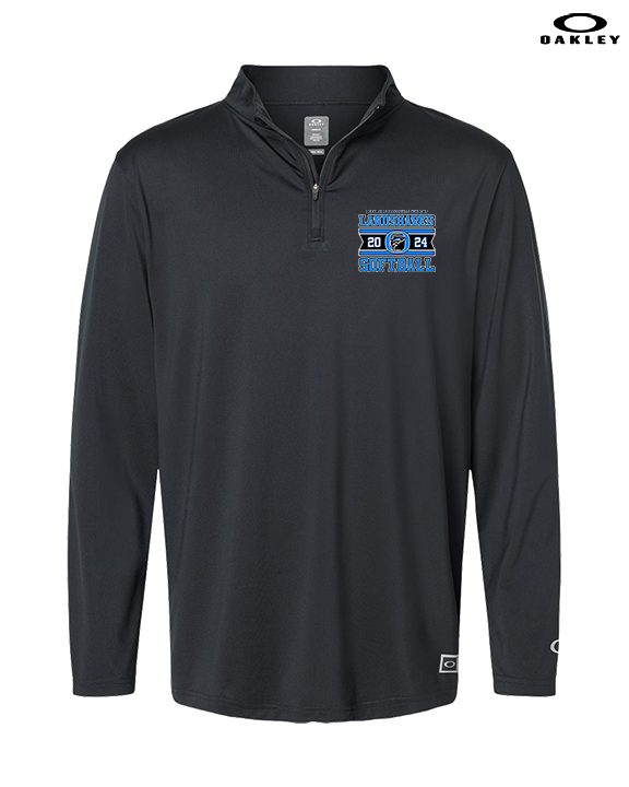 Oceanside Collegiate Academy Softball Stamp - Mens Oakley Quarter Zip