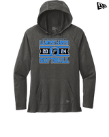 Oceanside Collegiate Academy Softball Stamp - New Era Tri-Blend Hoodie