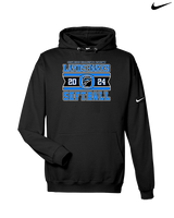 Oceanside Collegiate Academy Softball Stamp - Nike Club Fleece Hoodie