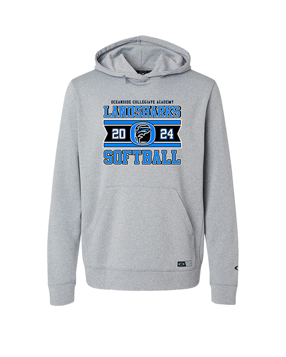 Oceanside Collegiate Academy Softball Stamp - Oakley Performance Hoodie
