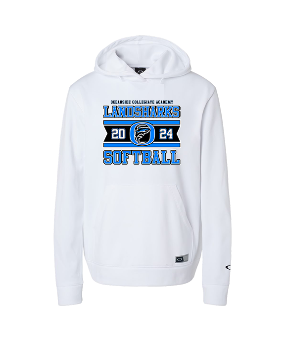 Oceanside Collegiate Academy Softball Stamp - Oakley Performance Hoodie
