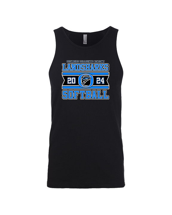 Oceanside Collegiate Academy Softball Stamp - Tank Top