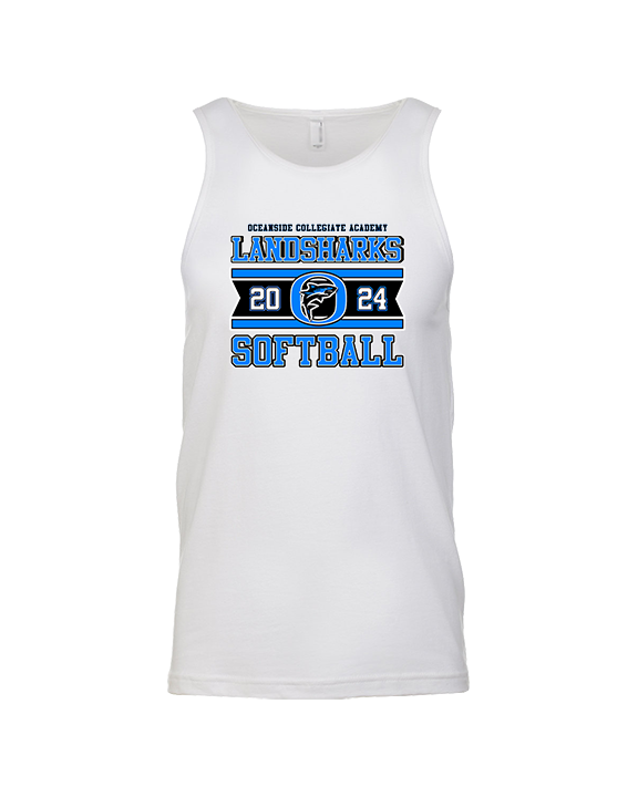 Oceanside Collegiate Academy Softball Stamp - Tank Top