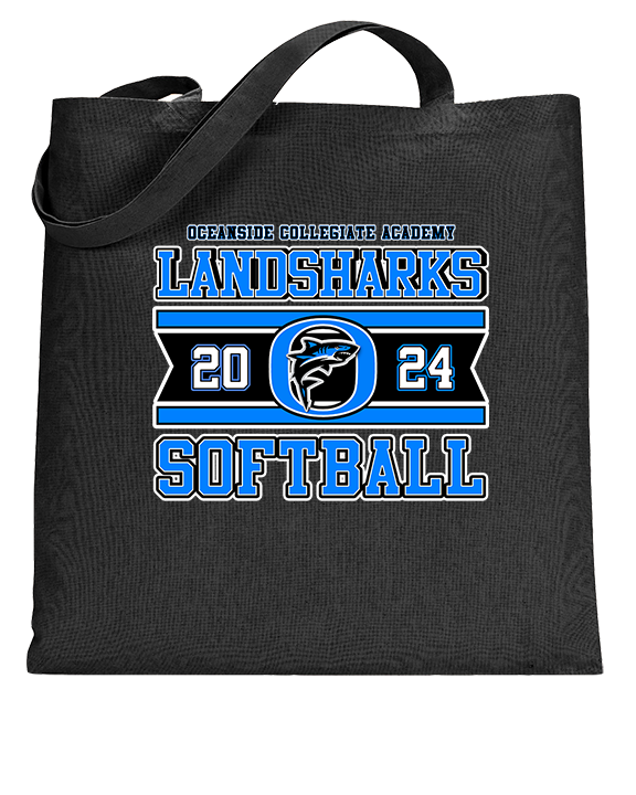 Oceanside Collegiate Academy Softball Stamp - Tote