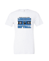 Oceanside Collegiate Academy Softball Stamp - Tri-Blend Shirt