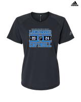 Oceanside Collegiate Academy Softball Stamp - Womens Adidas Performance Shirt