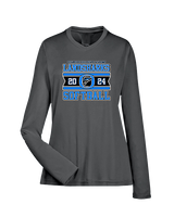 Oceanside Collegiate Academy Softball Stamp - Womens Performance Longsleeve