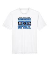 Oceanside Collegiate Academy Softball Stamp - Youth Performance Shirt