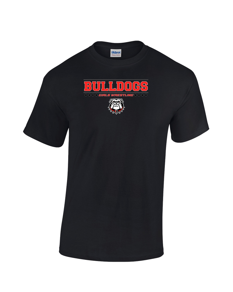 Odessa HS  Wrestling Border - Cotton T-Shirt