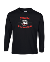 Odessa HS  Wrestling Curve - Mens Cotton Long Sleeve