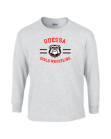 Odessa HS  Wrestling Curve - Mens Cotton Long Sleeve