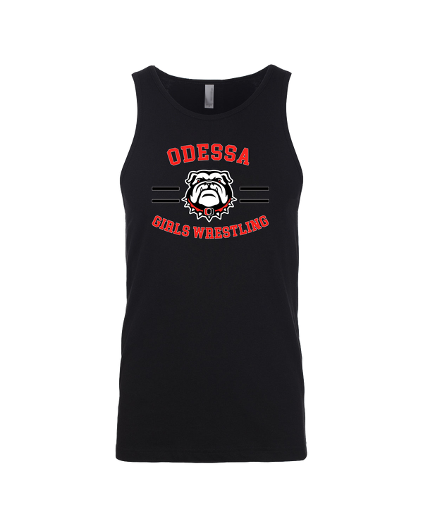 Odessa HS  Wrestling Curve - Mens Tank Top