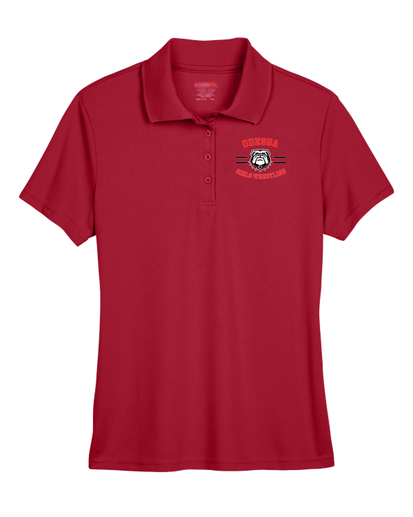 Odessa HS  Wrestling Curve - Womens Polo