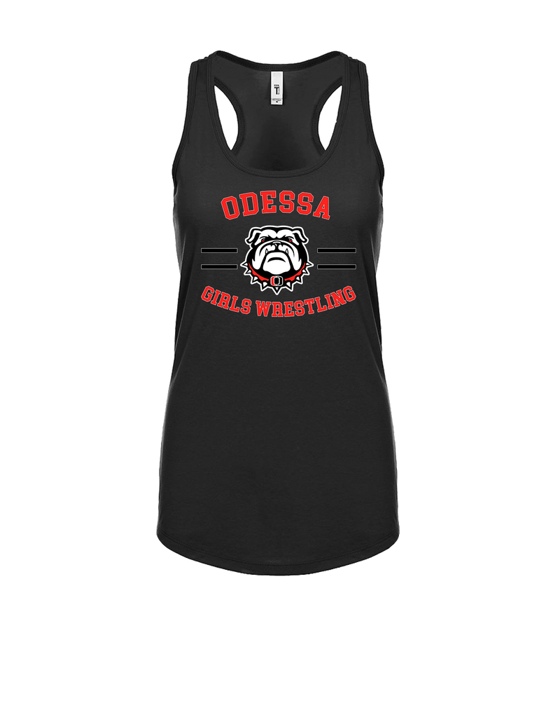Odessa HS  Wrestling Curve - Womens Tank Top