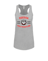 Odessa HS  Wrestling Curve - Womens Tank Top