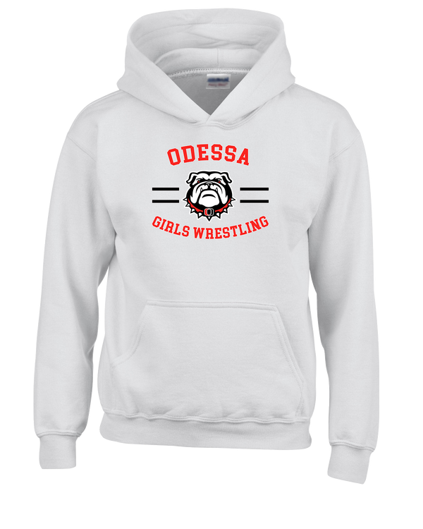 Odessa HS  Wrestling Curve - Youth Hoodie