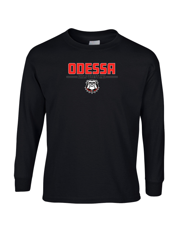 Odessa HS  Wrestling Keen - Mens Cotton Long Sleeve