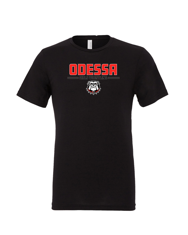 Odessa HS  Wrestling Keen - Mens Tri Blend Shirt