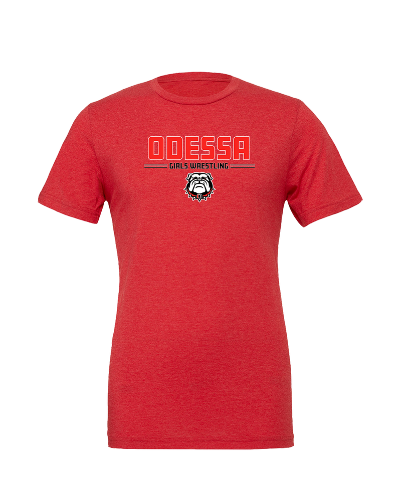 Odessa HS  Wrestling Keen - Mens Tri Blend Shirt