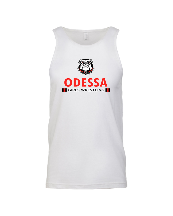 Odessa HS  Wrestling Stacked - Mens Tank Top